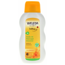 Huile de massage Douceur Bébé 200ml - Weleda