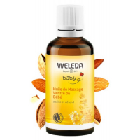 Huile de massage Ventre de bébé 50 ml - Weleda facilite la digestion difficile Aromatic provence