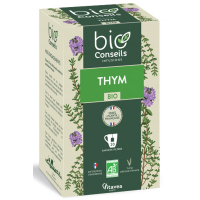 infusion Thym Bio France 20 sachets - Bio Conseils voies respiratoires pureté Aromatic provence