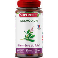 Desmodium Adscendens 90 gélules - Super Diet fonctionnement hépatique Aromatic provence