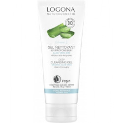 Gel nettoyant aloe vera bio 100ml Logona