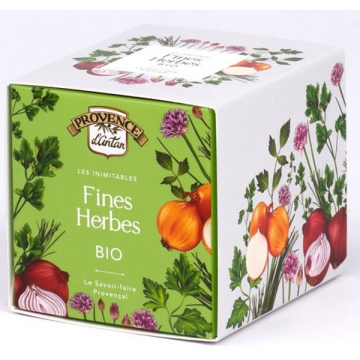 Fines Herbes bio recharge carton 30g - Provence d'Antan