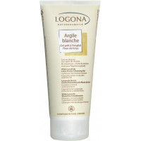 Argile blanche gel prêt à l'emploi Fleur de Lotus cheveux et corps 200ml - Logona sans agent lavant Aromatic provence