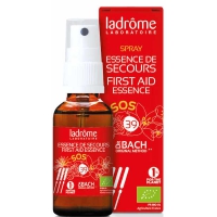 élixir de secours spray de 20 ml Fleurs de bach Ladrôme, essence de secours choc émotionnel Aromatic Provence