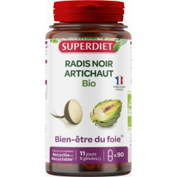 Radis Noir et Artichaut Bio 90 gélules Super Diet