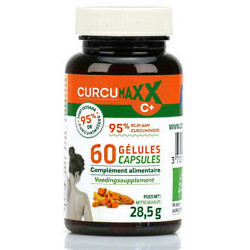Curcumaxx C Plus 60 gélules Bio 95 pour cent - Biocible