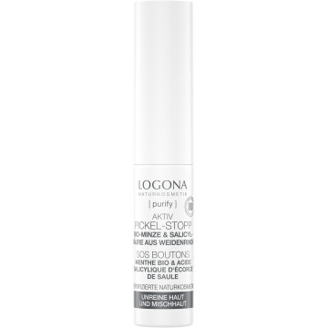 SOS boutons Menthe bio Acide salicylique 6 ml - Logona