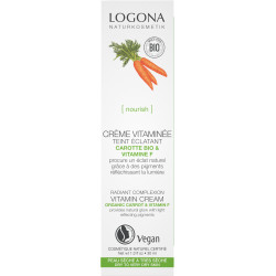 Crème vitaminée embellisseur teint carotte bio 30ml - Logona