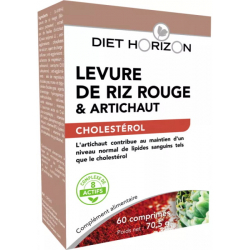 Levure de Riz rouge 60 comprimés - Diet Horizon