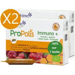 Lot duo Immuno Plus 2 x 20 ampoules le 2ème à 50pc - Ladrôme