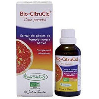 Bio Citrucid 50 ml - Phytofrance extrait de péins de pamplemousse suractivé Aromatic provence