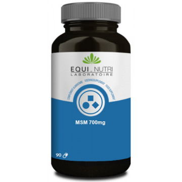 MSM Plus 700mg 90 gélules végétales - Equi Nutri