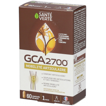 GCA 2700 Glucosamine Chondroitine 60 Comprimés - Santé Verte