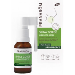 Spray gorge bio Aromaforce 15ml - Pranarôm