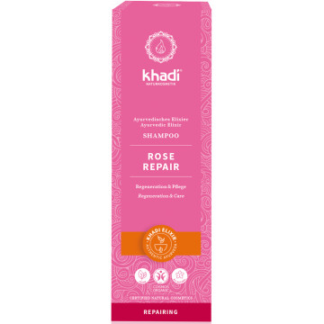 Shampooing ayurvédique Rose repair 200ml Khadi