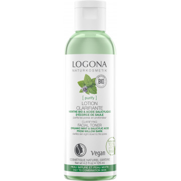 Lotion menthe bio et acide salicylique 125ml - Logona