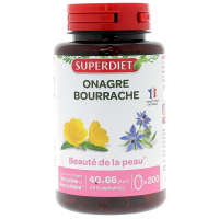 Onagre Bourrache bio 200 capsules Super Diet, bourrache onagre bio, Super Diet, aromatic provence,