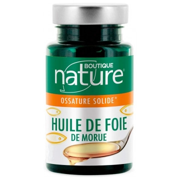 Huile de foie de morue - Boutique Nature