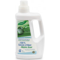 Lessive liquide gel Ultra Concentrée 100% Savon d'Alep 1L, savon d'alep liquide, aromatic provence