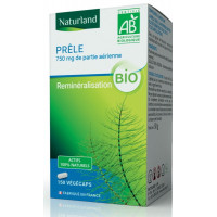 Prêle Bio 150 Gélules Végécaps - Naturland silicium oligo-éléments élimination Aromatic provence
