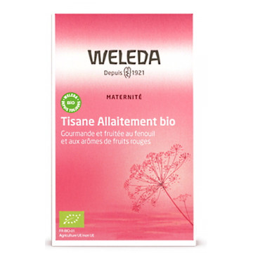 Tisane allaitement bio Fruits rouges 20 sachets - Weleda