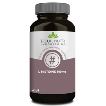 L Histidine 500mg 60 gélules végétales - Equi - Nutri