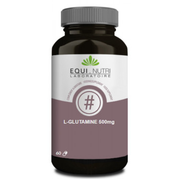 L-Glutamine 500mg 60 gélules - Equi-Nutri