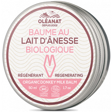 Baume au lait d'ânesse régénérant 50 ml - Oleanat