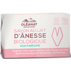 Savon bio au lait d'ânesse - Oléanat