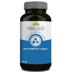 Calcium Magnesium Potassium 60 gélules  complexe 42 - Equi-Nutri