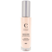 Base de teint sublimatrice No 24 Nacrée 30ml - Couleur Caramel touche glowy et éclatante Aromatic provence