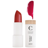 Rouge à lèvres Naturel Mat n°120 Rouge Sombre 3.5g - Couleur Caramel