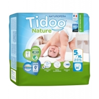 22 Couches Single Pack (T5/XL) 12/25kg x22 - Tidoo Aromatic provence