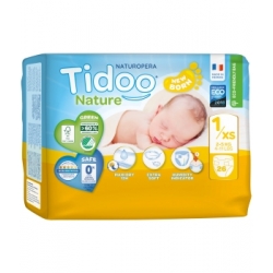 26 Couches Single Pack (T1/XS) 2/5kg - Tidoo
