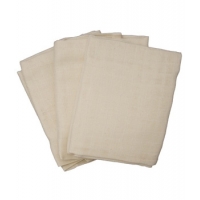 3 Langes à plier en coton biologique écru 80X80cm x3 - Popolini Aromatic provence