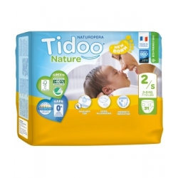 31 Couches Single Pack (T2/S) 3/6kg - Tidoo