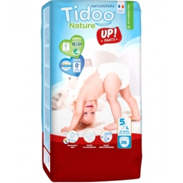 36 Culottes d'Apprentissage Jumbo Pack (T5/L) 12/18kg x36 - Tidoo