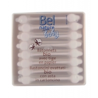 56 Bâtonnets sécurité oreille bébé coton bio x56 - Bel Nature Aromatic provence