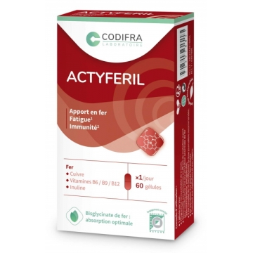 Actyferil 60 gélules - Codifra