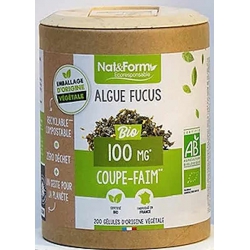Algues Fucus Bio 200 gélules - Nat et Form