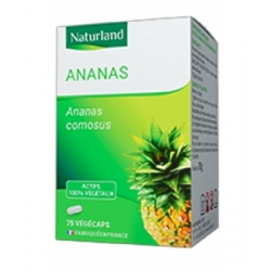 Ananas tige 75 gélules végécaps - Naturland