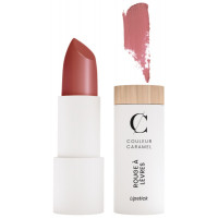 Rouge à lèvres Mat n°126 Beige Rosé 3.5g - Couleur Caramel - Aromatic Provence maquillage minéral certifié