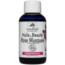 Huile de beauté Rose Musquée du Chili Bio 50ml - Naturado