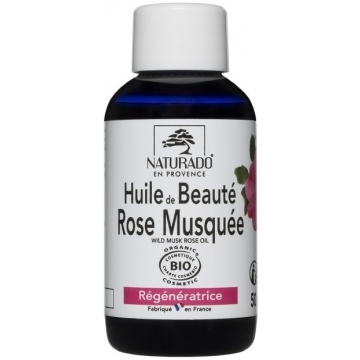 Huile de beauté Rose Musquée du Chili Bio 50ml - Naturado