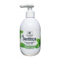 Gel Dentifrice Fraîcheur Menthe Bio 280ml - Naturado,   Dentifrices bio,  Soins bucco-dentaires bio.