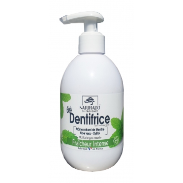 Gel Dentifrice Fraîcheur Menthe Bio 300ml - Naturado