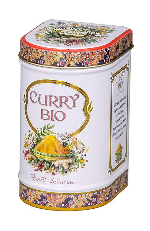 curry doux bio recette indienne boîte Provence d'Antan
